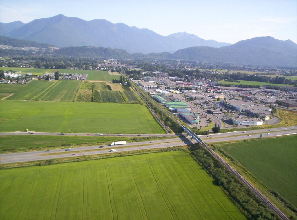 urban development and farmland